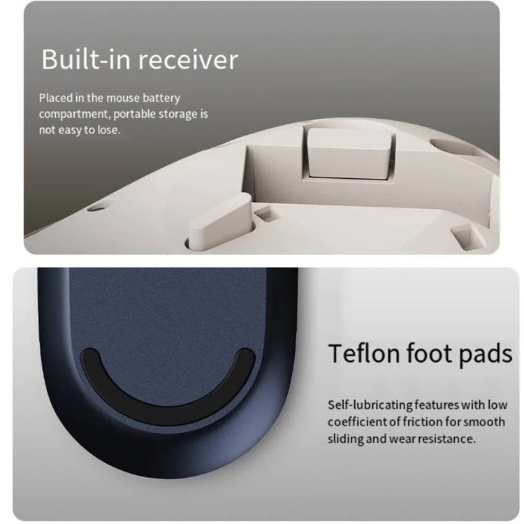 Xiaomi XMBXSB01YM Mouse portatile silenzioso Bluetooth Dual Mode 3, XMBXSB01YM