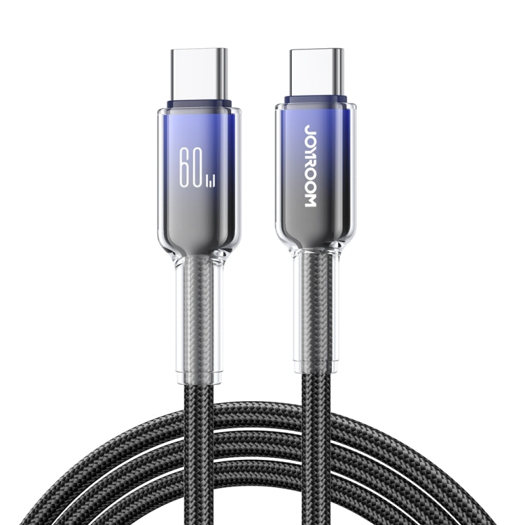 Cavo dati di ricarica rapida serie JOYROOM S-A42 Crystal Clear, lunghezza: 1,2 m, Type-C to Type-C Cable, Type-C to 8 Pin Cable, USB to Type-C Cable, USB to 8 Pin Cable