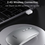 Mouse ottico wireless ricaricabile sottile Yesido KB15 2.4G, KB15