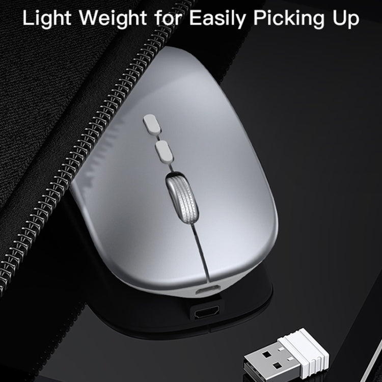 Mouse ottico wireless ricaricabile sottile Yesido KB15 2.4G, KB15