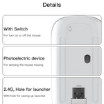 Mouse ottico wireless ricaricabile sottile Yesido KB15 2.4G, KB15