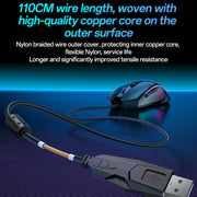 Mouse cablato RGB USB 7200DPI Yesido KB20, KB20