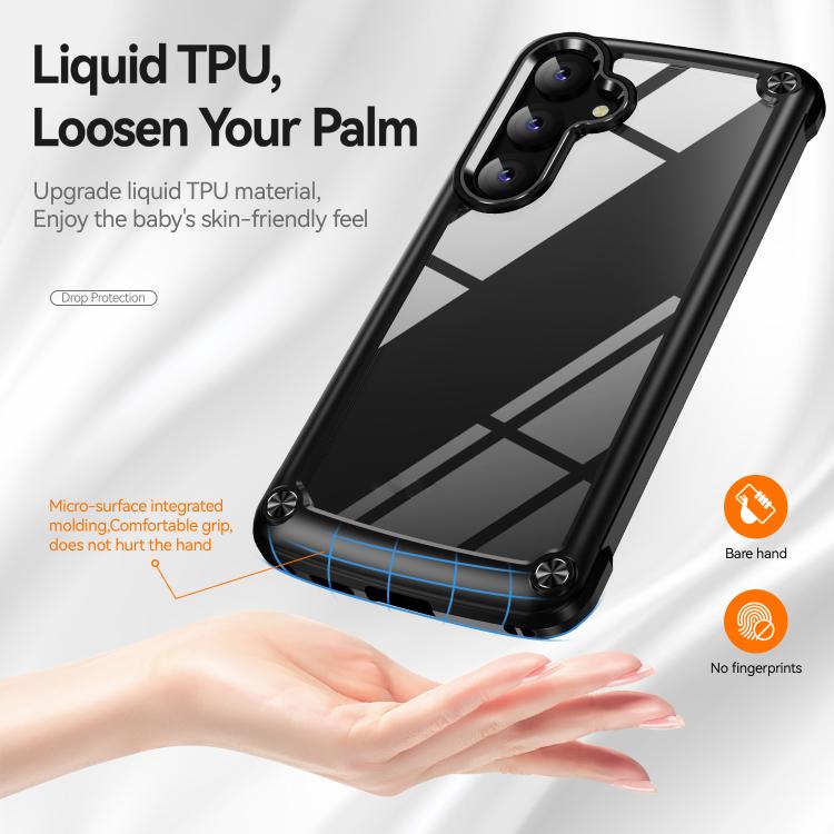 Custodia protettiva per telefono in TPU + PC, For Samsung Galaxy A57 5G, For Samsung Galaxy A37 5G, For Samsung Galaxy A26 5G / A17 5G, For Samsung Galaxy A56 5G, For Samsung Galaxy A36 5G, For Samsung Galaxy A16 5G
