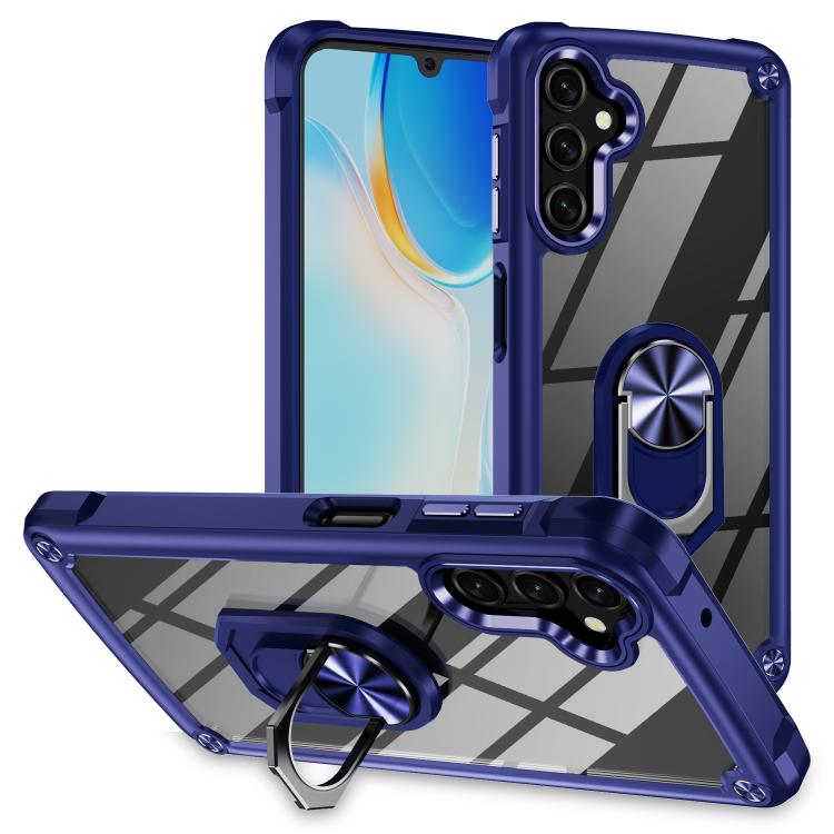 Custodia protettiva per telefono in TPU + PC con supporto ad anello, For Samsung Galaxy A57 5G, For Samsung Galaxy A37 5G, For Samsung Galaxy A26 5G / A17 5G, For Samsung Galaxy A56 5G, For Samsung Galaxy A36 5G, For Samsung Galaxy A16 5G