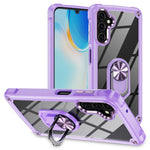 Custodia protettiva per telefono in TPU + PC con supporto ad anello, For Samsung Galaxy A57 5G, For Samsung Galaxy A37 5G, For Samsung Galaxy A26 5G / A17 5G, For Samsung Galaxy A56 5G, For Samsung Galaxy A36 5G, For Samsung Galaxy A16 5G