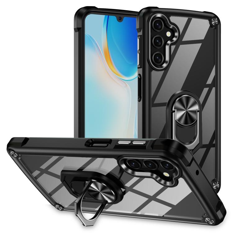 Custodia protettiva per telefono in TPU + PC con supporto ad anello, For Samsung Galaxy A57 5G, For Samsung Galaxy A37 5G, For Samsung Galaxy A26 5G / A17 5G, For Samsung Galaxy A56 5G, For Samsung Galaxy A36 5G, For Samsung Galaxy A16 5G