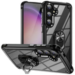 Custodia protettiva per telefono in TPU + PC con supporto ad anello, For Samsung Galaxy A57 5G, For Samsung Galaxy A37 5G, For Samsung Galaxy A26 5G / A17 5G, For Samsung Galaxy A56 5G, For Samsung Galaxy A36 5G, For Samsung Galaxy A16 5G