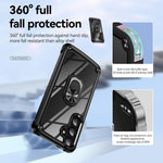 Custodia protettiva per telefono in TPU + PC con supporto ad anello, For Samsung Galaxy A57 5G, For Samsung Galaxy A37 5G, For Samsung Galaxy A26 5G / A17 5G, For Samsung Galaxy A56 5G, For Samsung Galaxy A36 5G, For Samsung Galaxy A16 5G