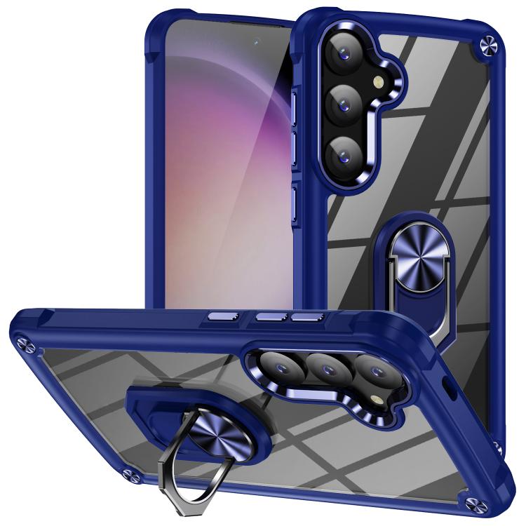 Custodia protettiva per telefono in TPU + PC con supporto ad anello, For Samsung Galaxy A57 5G, For Samsung Galaxy A37 5G, For Samsung Galaxy A26 5G / A17 5G, For Samsung Galaxy A56 5G, For Samsung Galaxy A36 5G, For Samsung Galaxy A16 5G