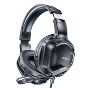 Yesido EK01 Cuffie cablate RGB da gioco con microfono montate sulla testa, EK01