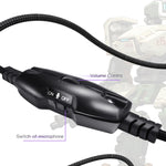 Yesido EK01 Cuffie cablate RGB da gioco con microfono montate sulla testa, EK01