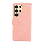 Custodia per telefono in pelle magnetica RFID ABEEL Color Block, For Samsung Galaxy S25 Ultra 5G