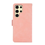Custodia per telefono in pelle magnetica RFID satinata ABEEL, For Samsung Galaxy S25 Ultra 5G