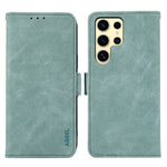 Custodia per telefono in pelle magnetica RFID satinata ABEEL, For Samsung Galaxy S26 5G, For Samsung Galaxy S25 FE 5G, For Samsung Galaxy S25 Edge 5G, For Samsung Galaxy S25 Ultra 5G