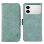 Custodia per telefono in pelle magnetica RFID satinata ABEEL, For Galaxy S26 FE 5G, For Samsung Galaxy S26+ 5G, For Samsung Galaxy S26 Edge 5G, For Samsung Galaxy S26 Ultra 5G