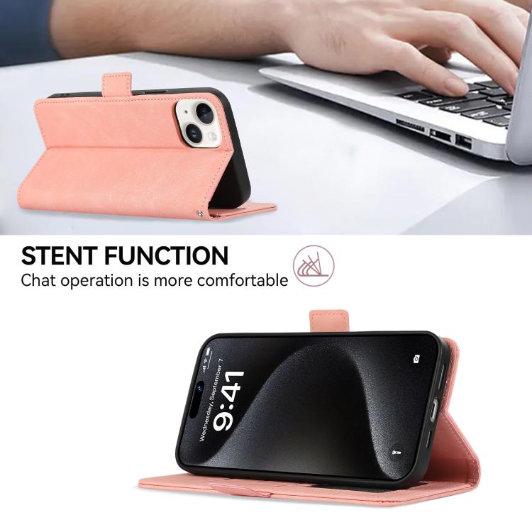 Custodia per telefono in pelle magnetica RFID satinata ABEEL, For Galaxy S26 FE 5G, For Samsung Galaxy S26+ 5G, For Samsung Galaxy S26 Edge 5G, For Samsung Galaxy S26 Ultra 5G