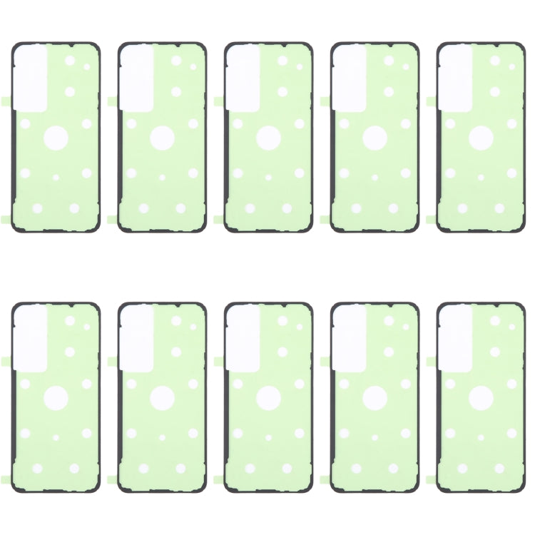 10pcs Back Housing Cover Sticker, For Samsung Galaxy S24 Ultra SM-S928B, For Samsung Galaxy S24+ SM-S926B, For Samsung Galaxy S24 SM-S921B, For Samsung Galaxy S23 FE SM-S711B, For Samsung Galaxy S21 FE SM-G990B