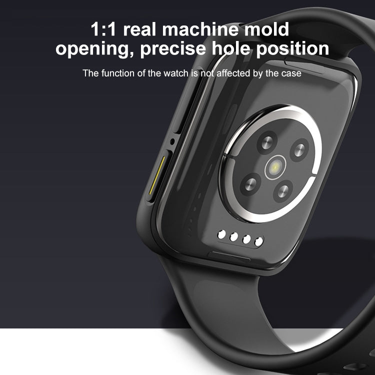 Per OPPO Watch 46mm Smart Watch Custodia protettiva in TPU, Black, Black+White, Black+Yellow, Black+Blue, Black+Red, White