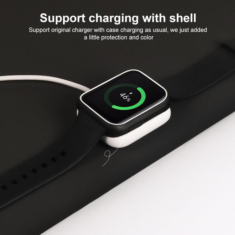 Per OPPO Watch 46mm Smart Watch Custodia protettiva in TPU, Black, Black+White, Black+Yellow, Black+Blue, Black+Red, White