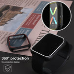 Per OPPO Watch 46mm Smart Watch Custodia protettiva in TPU, Black, Black+White, Black+Yellow, Black+Blue, Black+Red, White