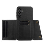 Custodia magnetica per telefono con doppia fibbia e slot per carte, For Samsung Galaxy A17 / A26 5G, For Samsung Galaxy A56 5G, For Samsung Galaxy A36 5G, For Samsung Galaxy A16 5G