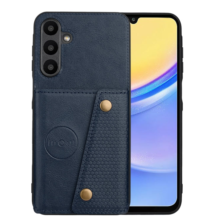 Custodia magnetica per telefono con doppia fibbia e slot per carte, For Samsung Galaxy A17 / A26 5G, For Samsung Galaxy A56 5G, For Samsung Galaxy A36 5G, For Samsung Galaxy A16 5G