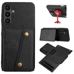 Custodia magnetica per telefono con doppia fibbia e slot per carte, For Samsung Galaxy A57 5G, For Samsung Galaxy A37 5G, For Galaxy A27 5G, For Galaxy A07 5G Global