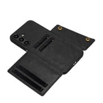 Custodia magnetica per telefono con doppia fibbia e slot per carte, For Samsung Galaxy A57 5G, For Samsung Galaxy A37 5G, For Galaxy A27 5G, For Galaxy A07 5G Global