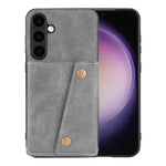 Custodia magnetica per telefono con doppia fibbia e slot per carte, For Galaxy S26 FE 5G, For Samsung Galaxy S26+ 5G, For Samsung Galaxy S26 Ultra 5G, For Samsung Galaxy S26 5G