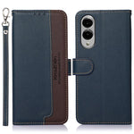 Custodia per telefono RFID in pelle con texture Litchi KHAZNEH, For Samsung Galaxy S25 Edge 5G, For Samsung Galaxy S25 Ultra