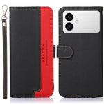 Custodia per telefono RFID in pelle con texture Litchi KHAZNEH, For Galaxy S26 FE 5G, For Samsung Galaxy S26+ 5G, For Samsung Galaxy S26 Edge 5G, For Samsung Galaxy S26 Ultra 5G, For Samsung Galaxy S26 5G, For Samsung Galaxy S25 FE 5G