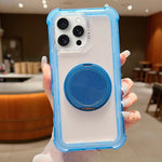 Custodia TPU ibrido con supporto MagSafe per iPhone 16 Pro Max