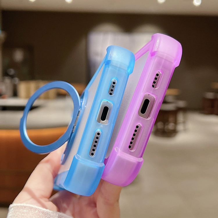 Custodia TPU ibrido con supporto MagSafe per iPhone 16 Pro Max