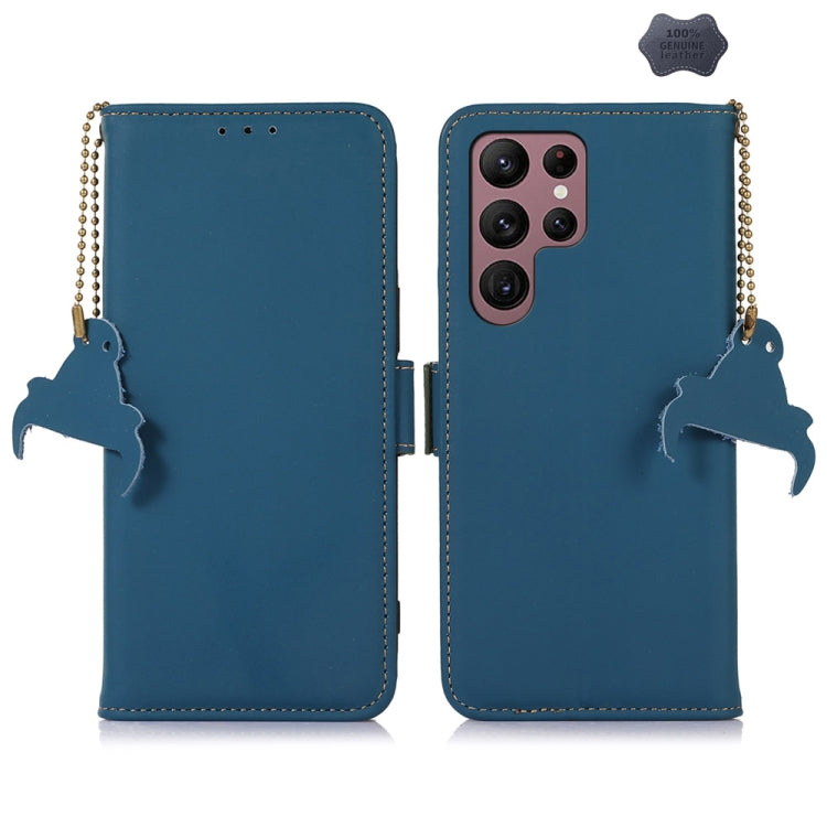 Custodia per telefono in vera pelle magnetica RFID, For Galaxy S26 FE 5G, For Samsung Galaxy S26+ 5G, For Samsung Galaxy S26 5G, For Samsung Galaxy S25 Ultra