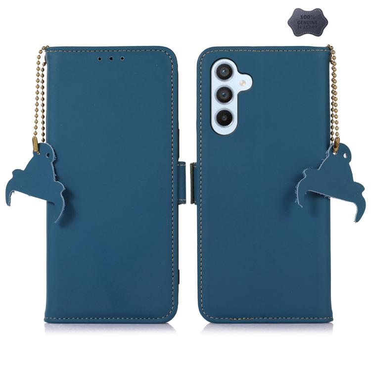 Custodia per telefono in vera pelle magnetica RFID, For Galaxy S26 FE 5G, For Samsung Galaxy S26+ 5G, For Samsung Galaxy S26 5G, For Samsung Galaxy S25 Ultra