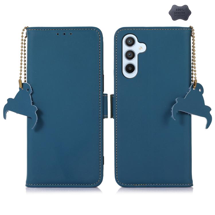 Custodia per telefono in vera pelle magnetica RFID, For Galaxy S26 FE 5G, For Samsung Galaxy S26+ 5G, For Samsung Galaxy S26 5G, For Samsung Galaxy S25 Ultra