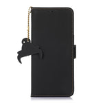 Custodia per telefono in vera pelle magnetica RFID, For Galaxy S26 FE 5G, For Samsung Galaxy S26+ 5G, For Samsung Galaxy S26 5G, For Samsung Galaxy S25 Ultra