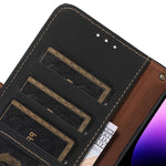 Custodia per telefono in vera pelle magnetica RFID, For Galaxy S26 FE 5G, For Samsung Galaxy S26+ 5G, For Samsung Galaxy S26 5G, For Samsung Galaxy S25 Ultra