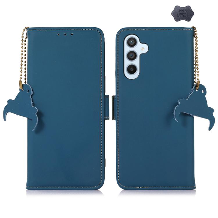 Custodia per telefono in vera pelle magnetica RFID, For Galaxy S26 FE 5G, For Samsung Galaxy S26+ 5G, For Samsung Galaxy S26 5G, For Samsung Galaxy S25 Ultra