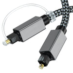 Cavo audio ottico digitale Toslink maschio-maschio OD5.0mm, 1m, 1.8m, 3m, 5m