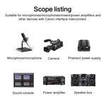 Cavo audio per microfono a doppio canale femmina Canon da 6,35 mm a XRL, 1m, 2m, 3m, 5m, 10m