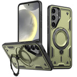 Custodia TPU ibrida con supporto MagSafe per Samsung Galaxy S24 F