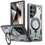 Custodia TPU ibrida con supporto MagSafe per Samsung Galaxy S24 F