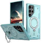 Custodia TPU ibrida con supporto MagSafe per Samsung Galaxy S24 F