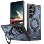 Custodia TPU ibrida con supporto MagSafe per Samsung Galaxy S25 F