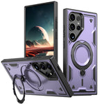 Custodia TPU ibrida con supporto MagSafe per Samsung Galaxy S25 F