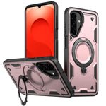 Custodia TPU ibrida con supporto MagSafe per Samsung Galaxy S25 F