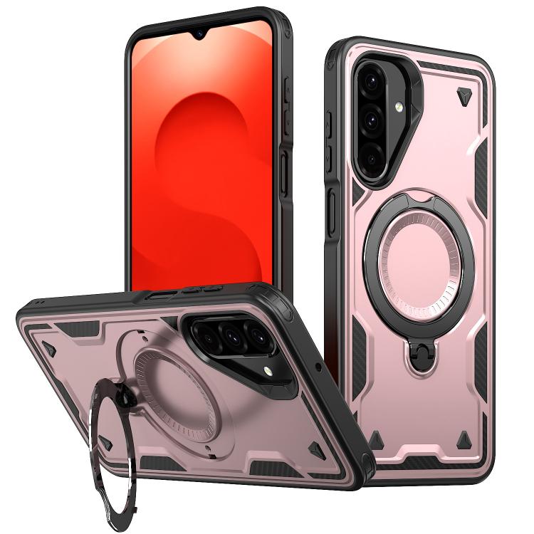 Custodia TPU ibrida con supporto MagSafe per Samsung Galaxy S25 F