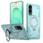 Custodia TPU ibrida con supporto MagSafe per Samsung Galaxy S25 F