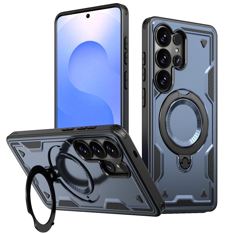 Custodia TPU ibrido con supporto MagSafe per Samsung Galaxy S26+